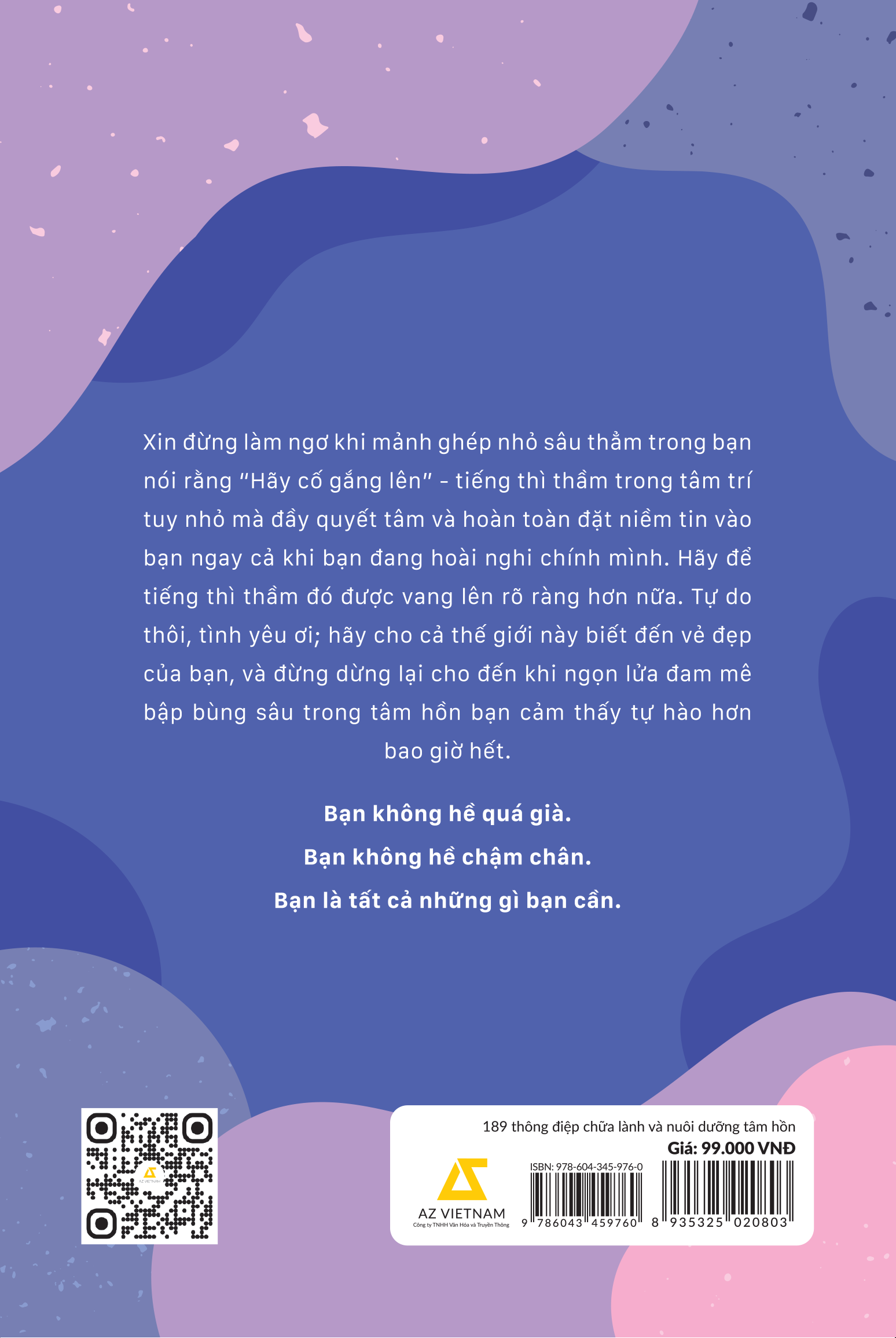 189 thông điệp chữa lành và nuôi dưỡng tâm hồn