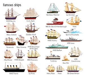199 ships and boats
