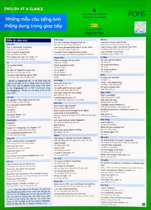 (2) english at a glance - những mẫu câu tiếng anh thông dụng trong giao tiếp