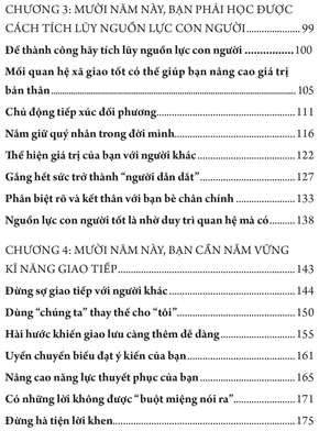 20-30 tuổi mười năm vàng quyết định bạn là ai