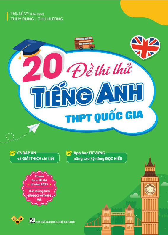 20 De Thi Thu Tieng Anh THPT Quoc Gia (Co Dap An)
