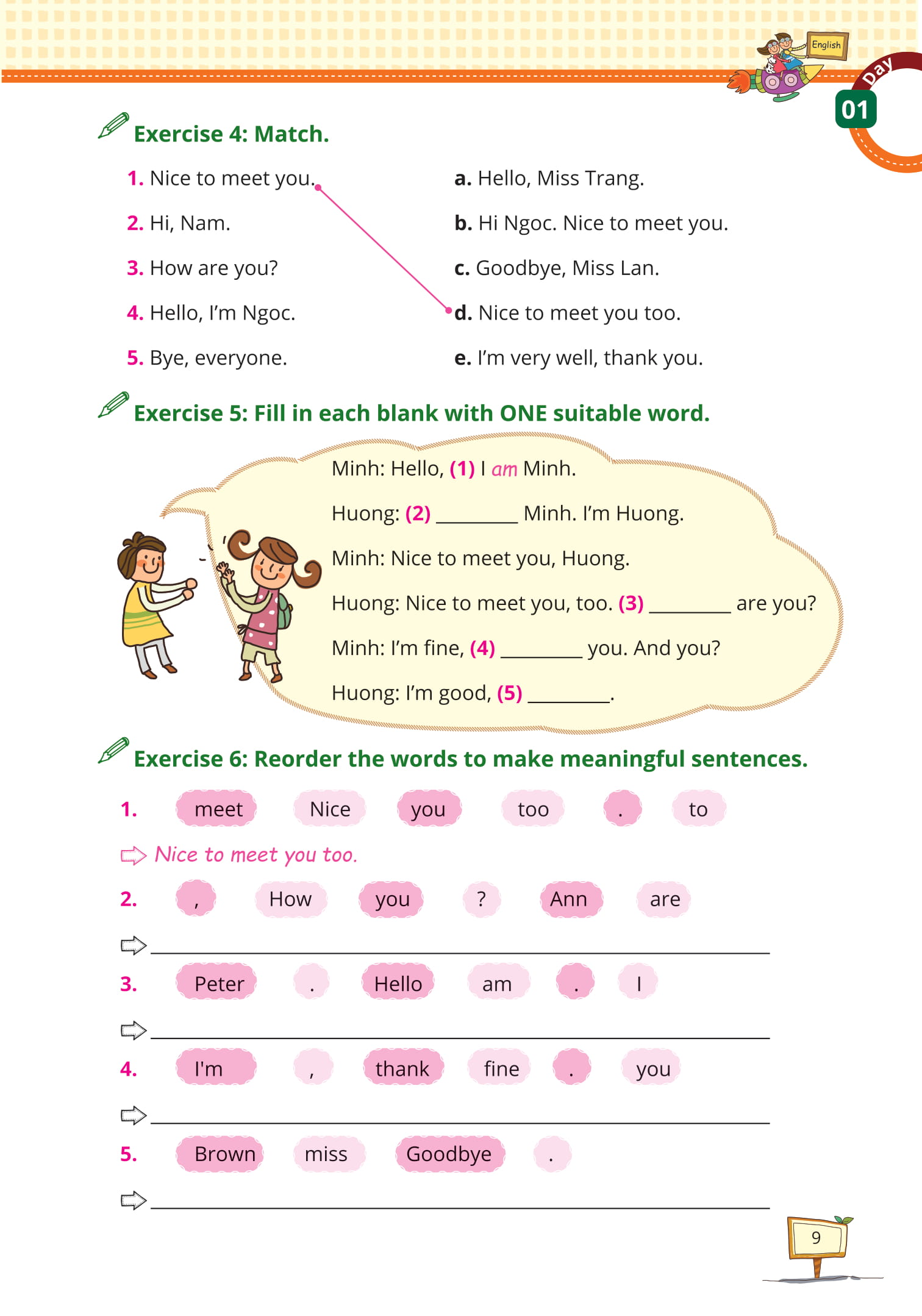 20 ngày ôn tập toàn diện kiến thức tiếng anh lớp 3