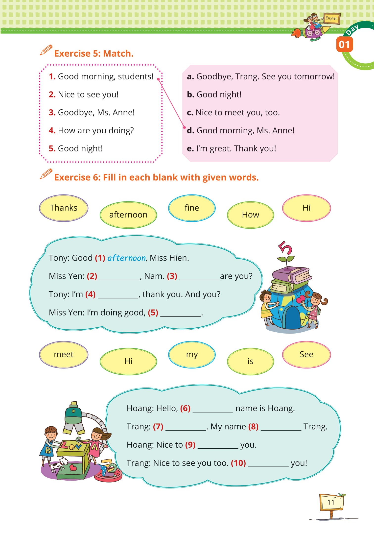 20 ngày ôn tập toàn diện kiến thức tiếng anh lớp 4