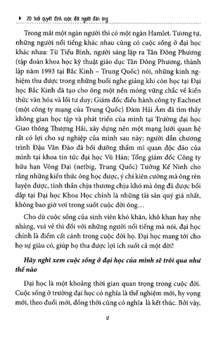 20 tuổi quyết định cuộc đời người đàn ông