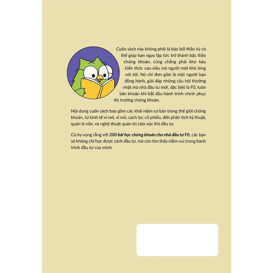 200 Bai Hoc Vo Long Chung Khoan Cho Nha Dau Tu FO