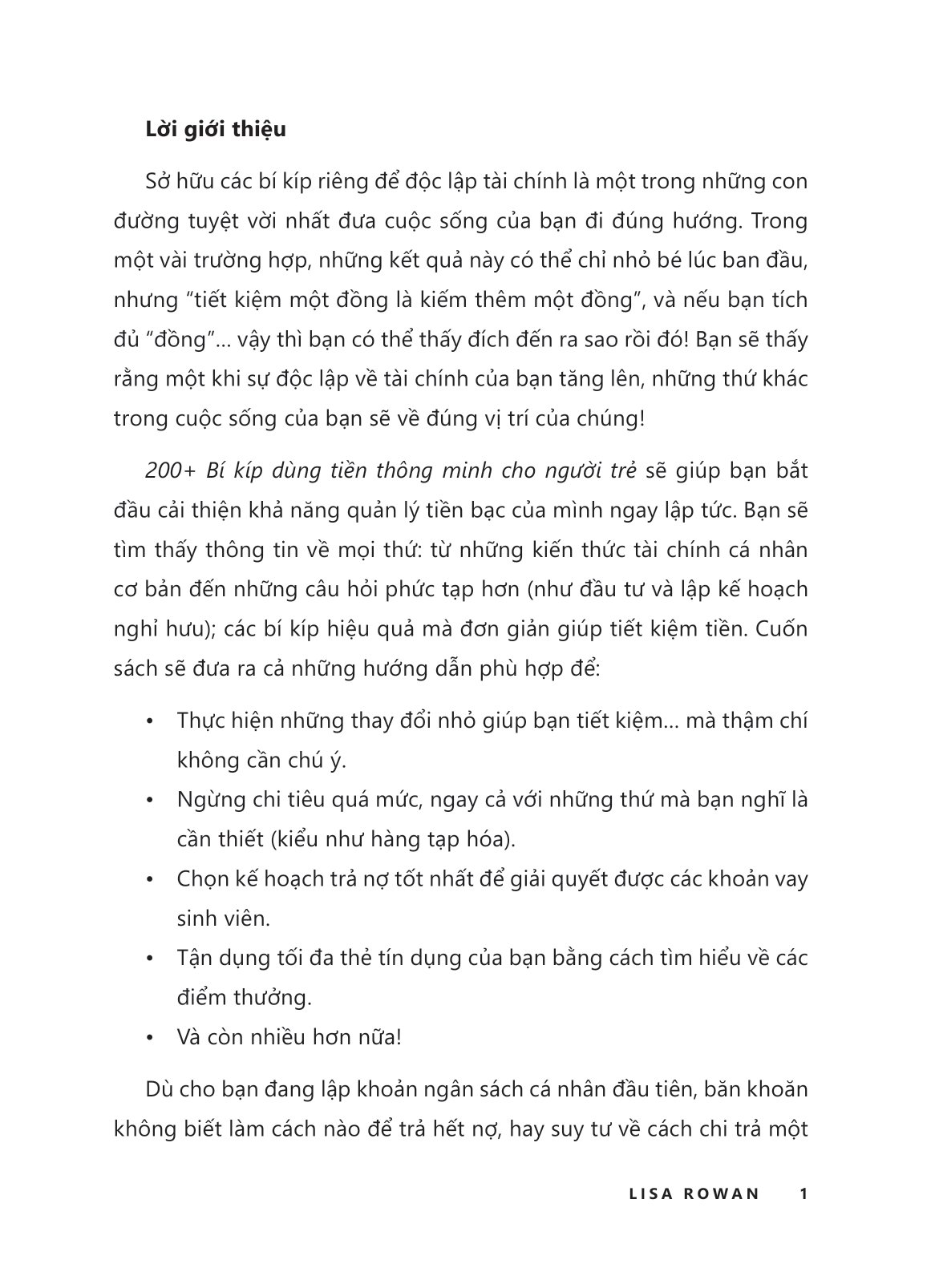 200+ bí kíp dùng tiền thông minh cho người trẻ