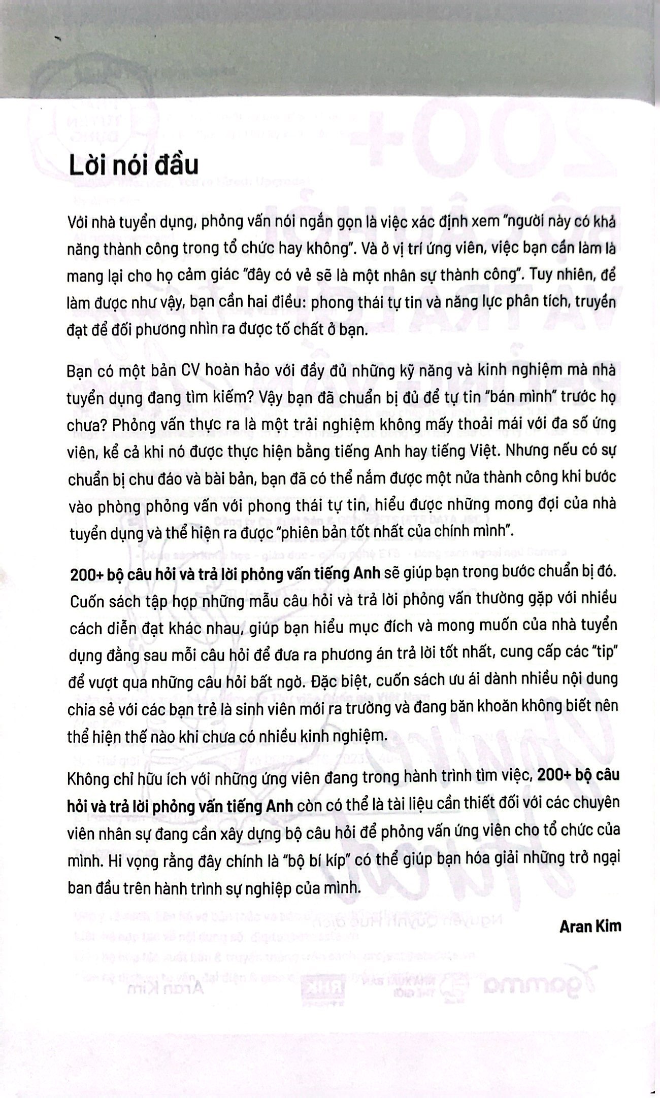 200+ bộ câu hỏi và trả lời phỏng vấn tiếng anh