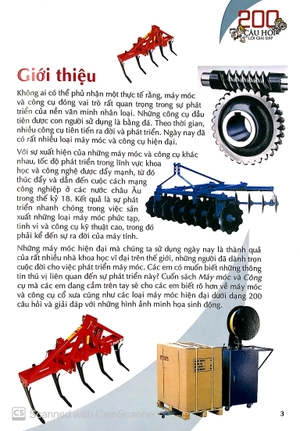200 câu hỏi và lời giải đáp - máy móc và công cụ