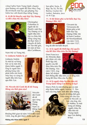 200 câu hỏi và lời giải đáp - những nhà thám hiểm