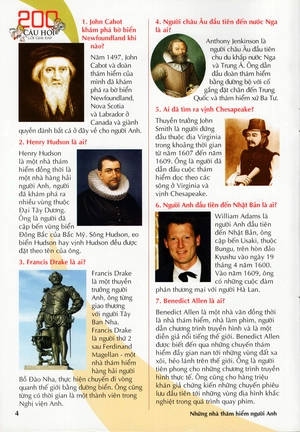 200 câu hỏi và lời giải đáp - những nhà thám hiểm