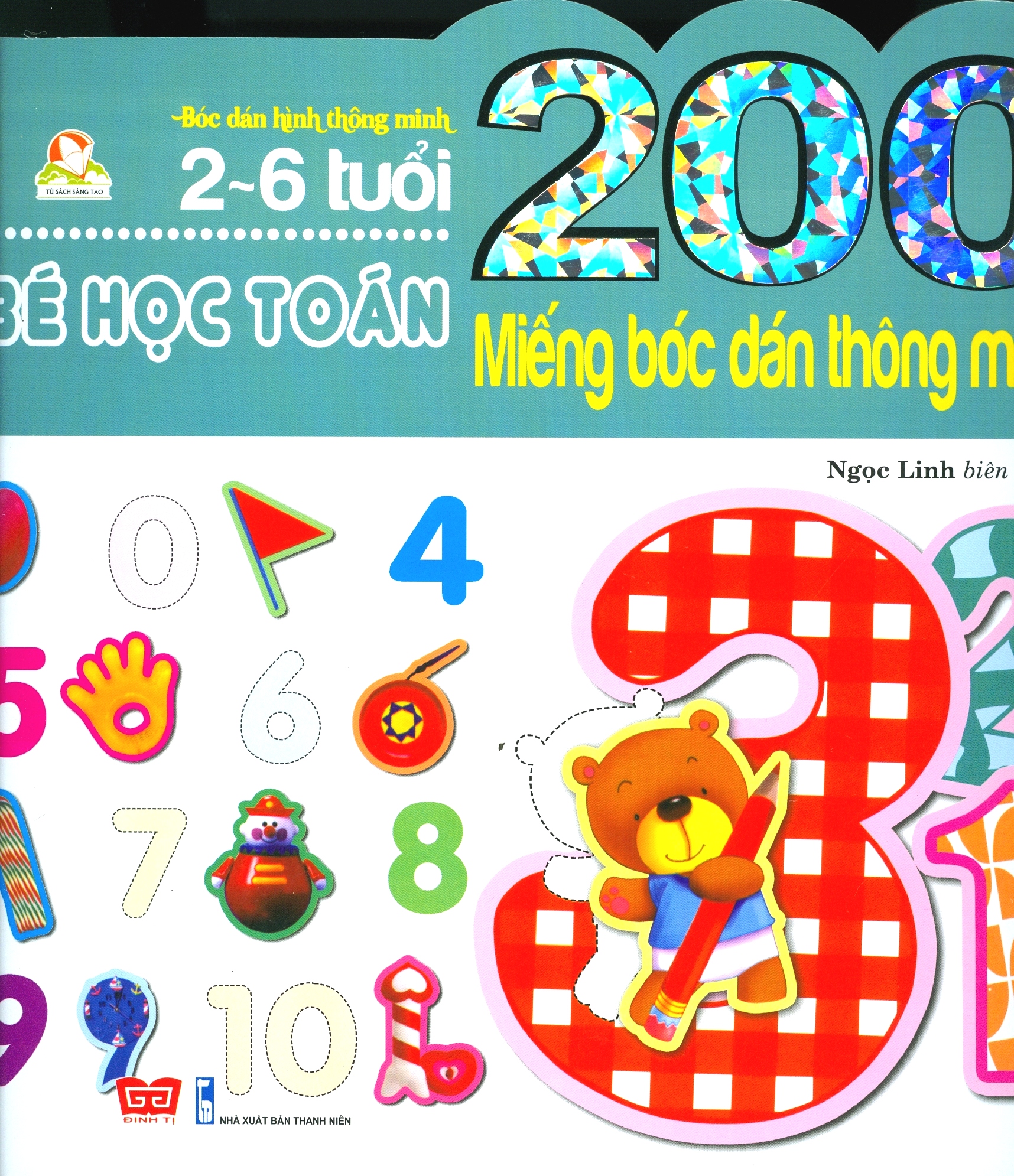 200 miếng bóc dán thông minh - bé học toán