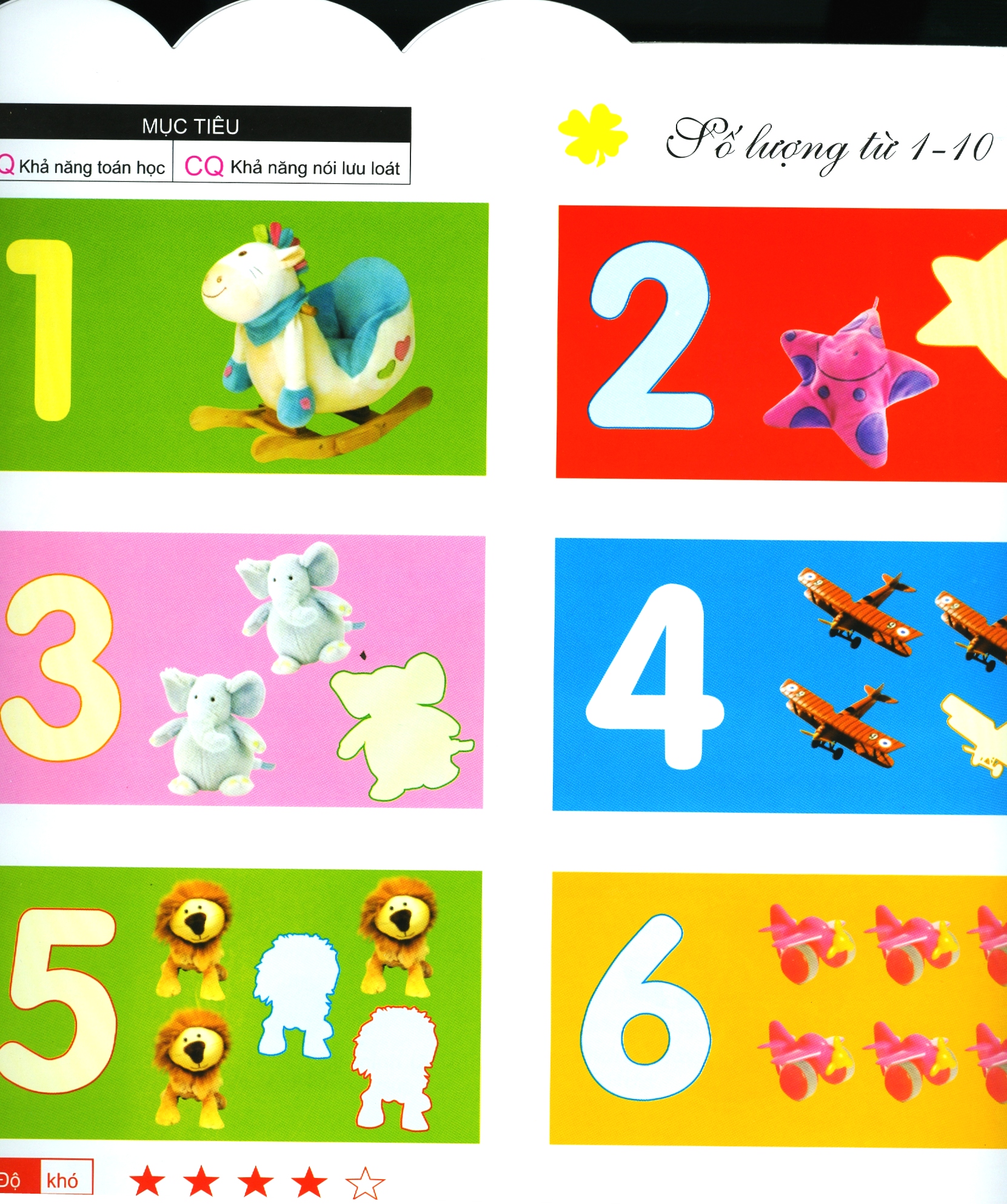 200 miếng bóc dán thông minh - bé học toán