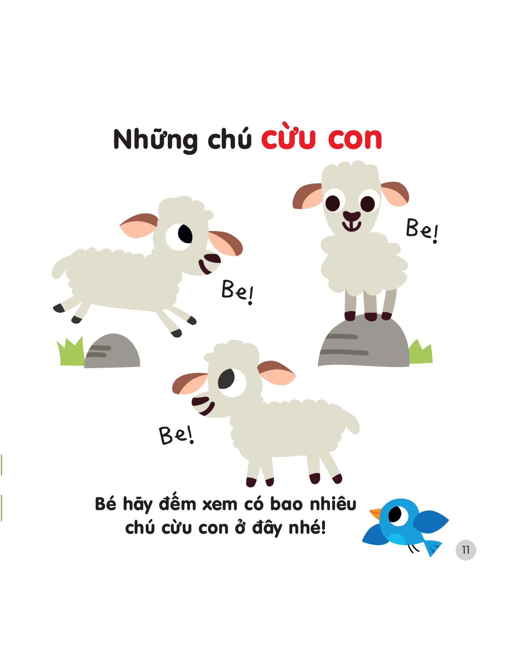 200 từ vựng mẹ cùng con học nói - các loài động vật đáng yêu