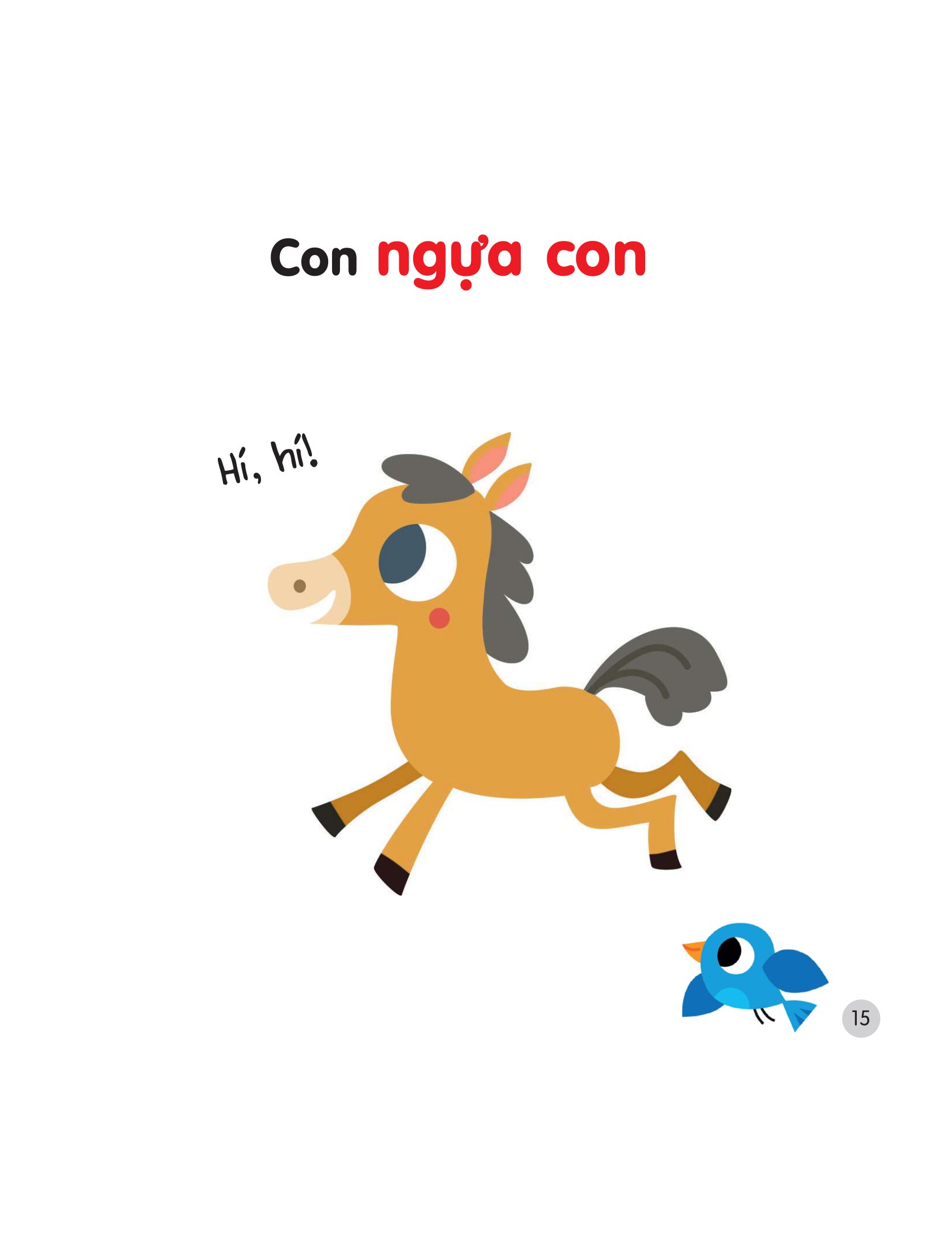 200 từ vựng mẹ cùng con học nói - các loài động vật đáng yêu