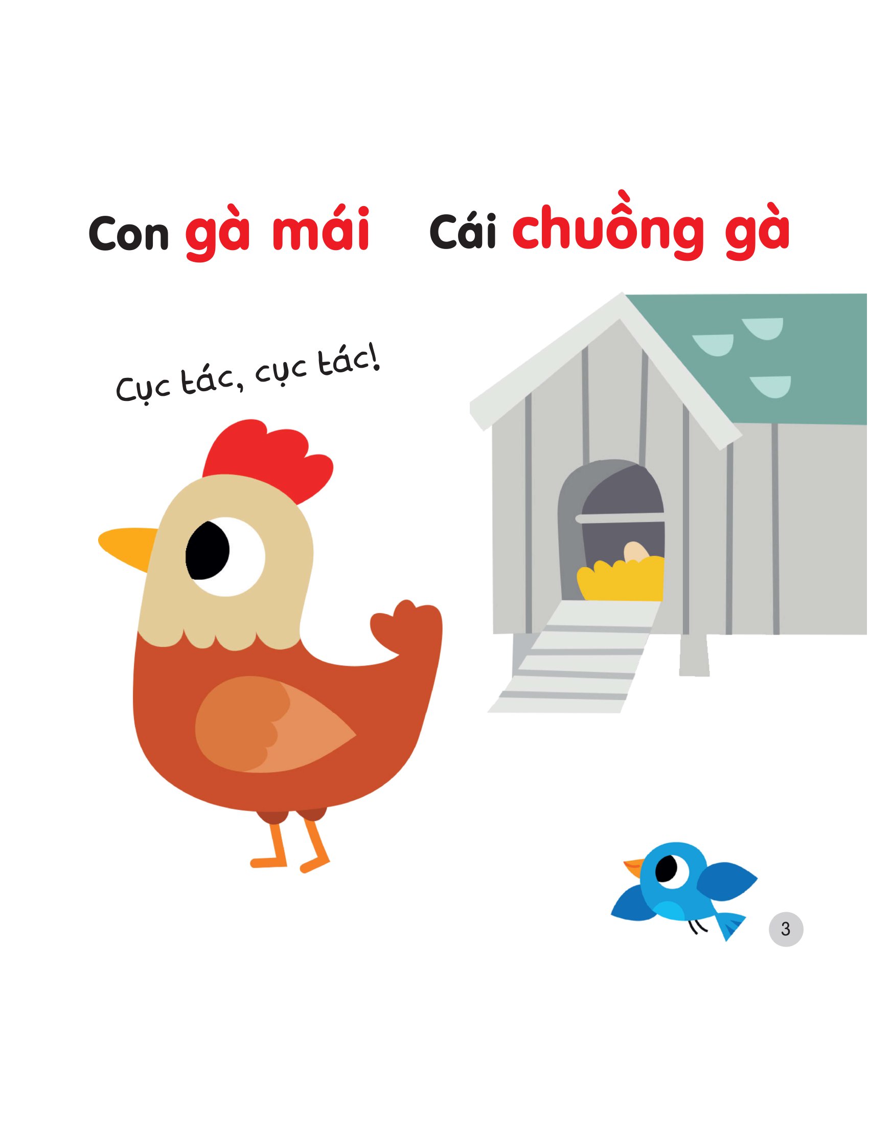 200 từ vựng mẹ cùng con học nói - các loài động vật đáng yêu