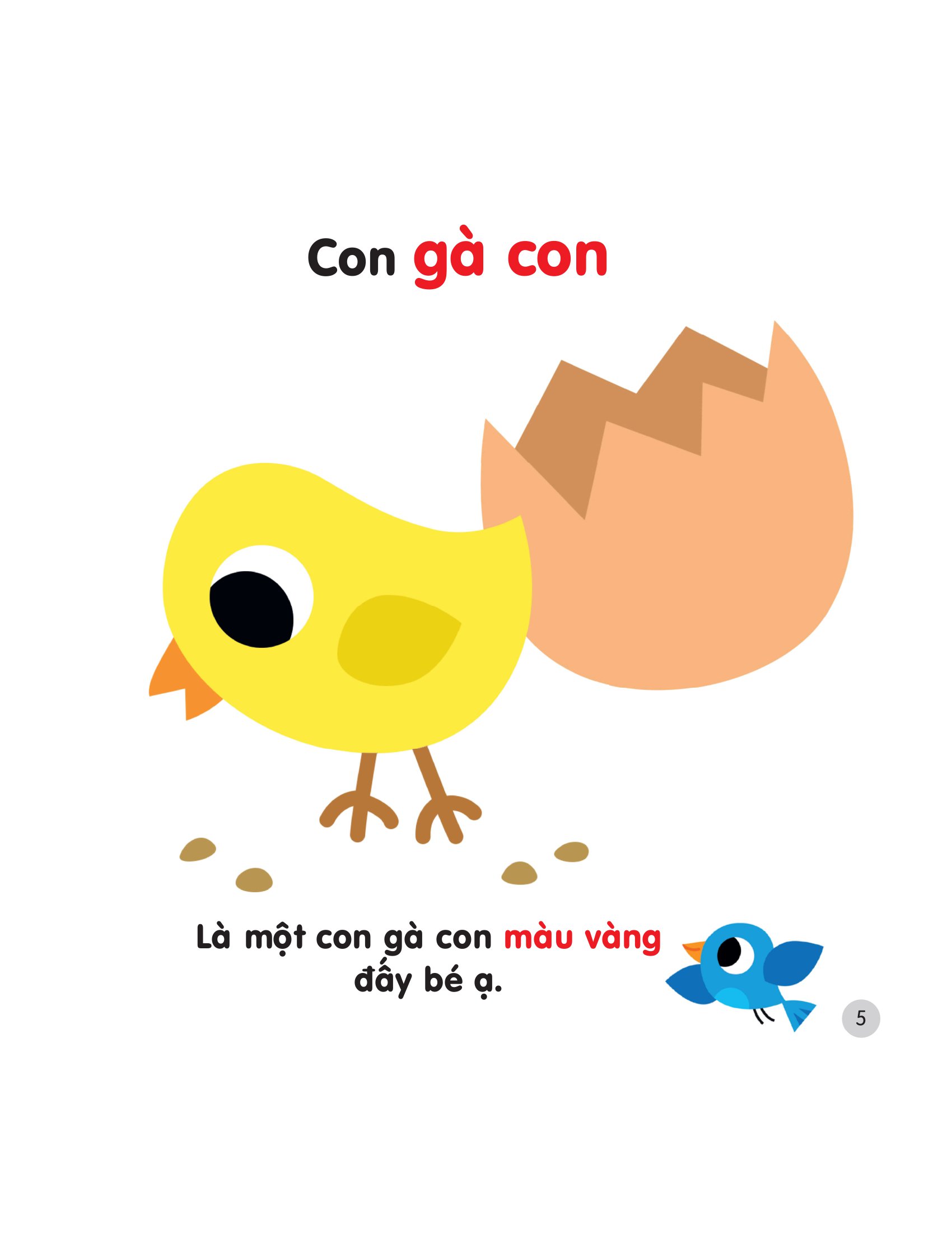 200 từ vựng mẹ cùng con học nói - các loài động vật đáng yêu