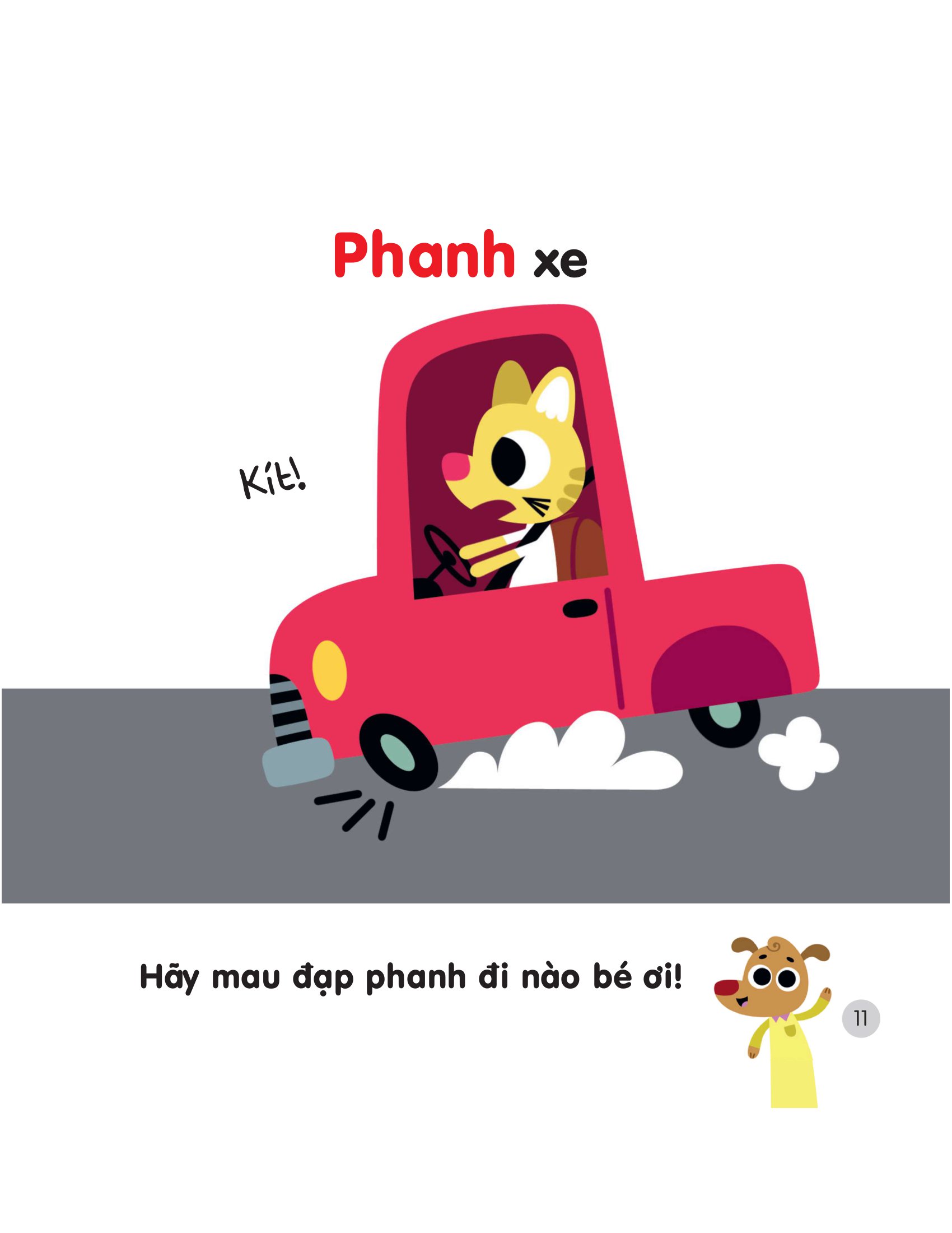 200 từ vựng mẹ cùng con học nói - các phương tiện giao thông ngộ nghĩnh