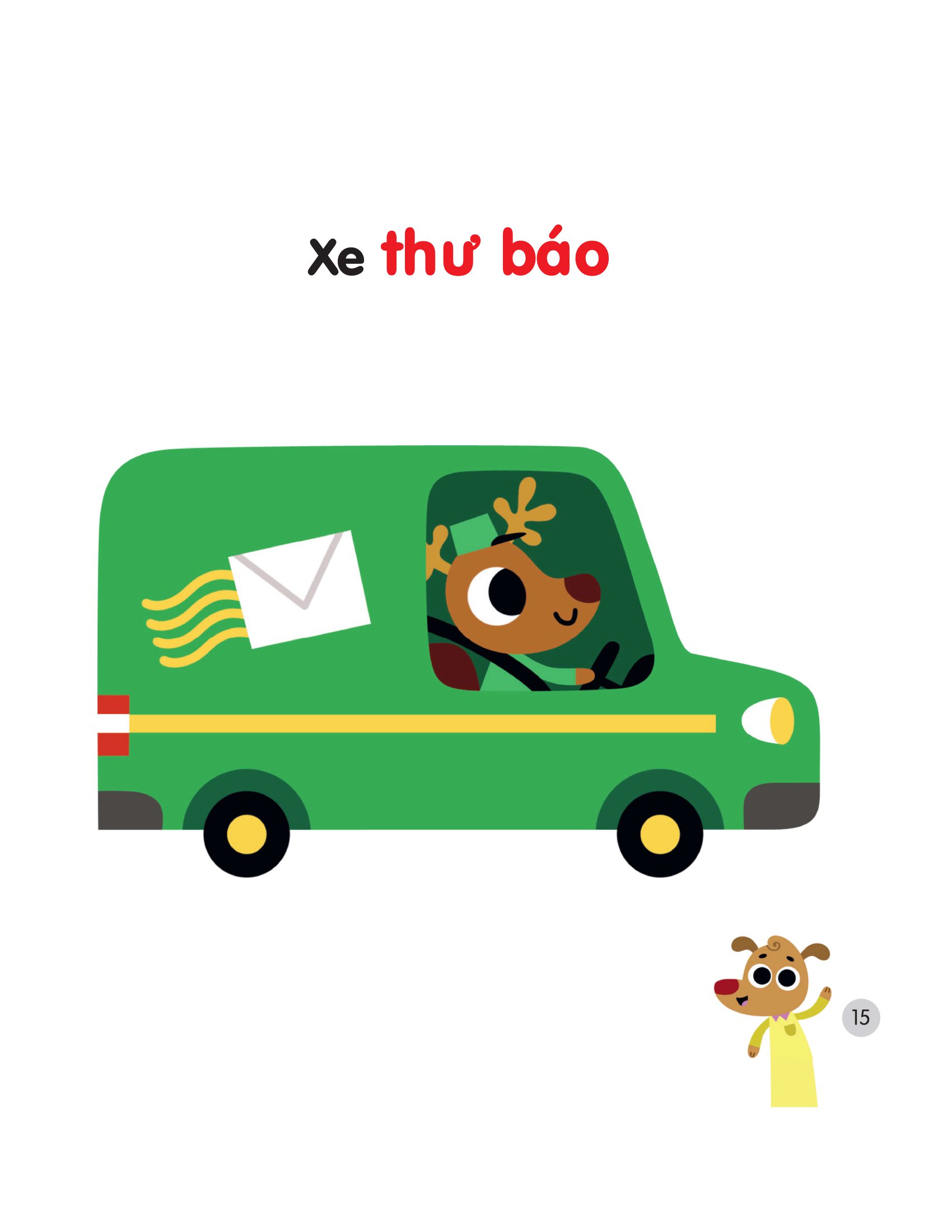 200 từ vựng mẹ cùng con học nói - các phương tiện giao thông ngộ nghĩnh