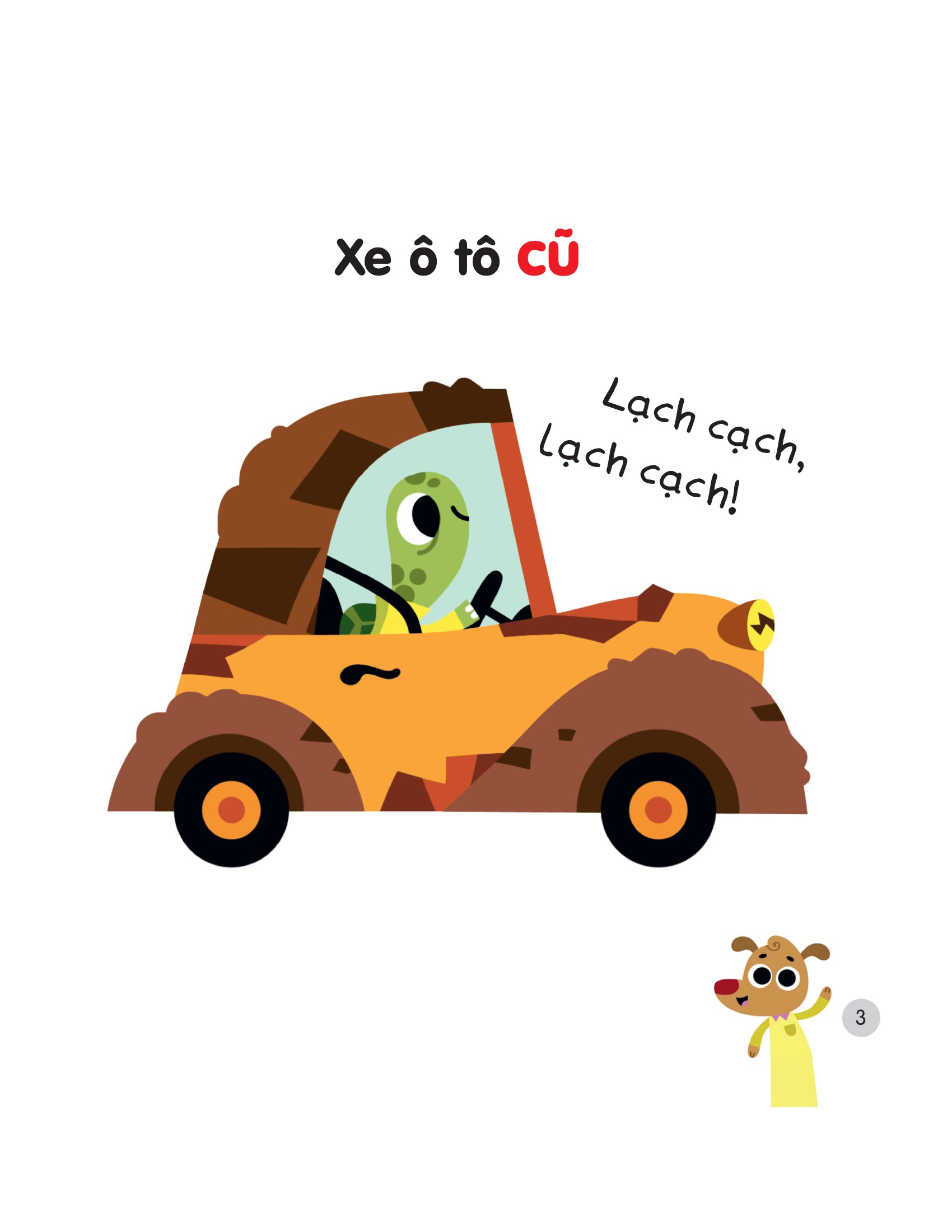 200 từ vựng mẹ cùng con học nói - các phương tiện giao thông ngộ nghĩnh