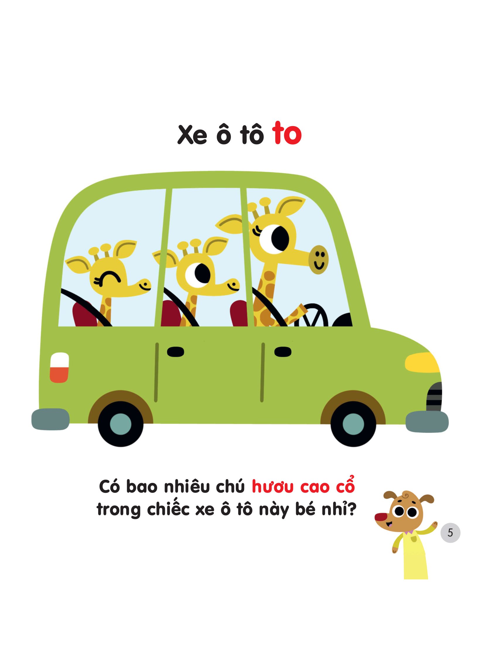 200 từ vựng mẹ cùng con học nói - các phương tiện giao thông ngộ nghĩnh