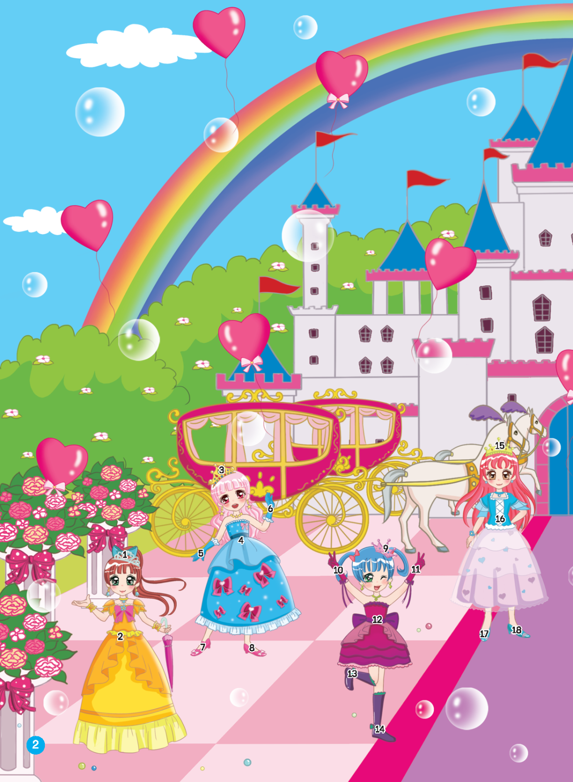 2000 hình dán trang phục công chúa - công chúa trí tuệ (tái bản 2022)