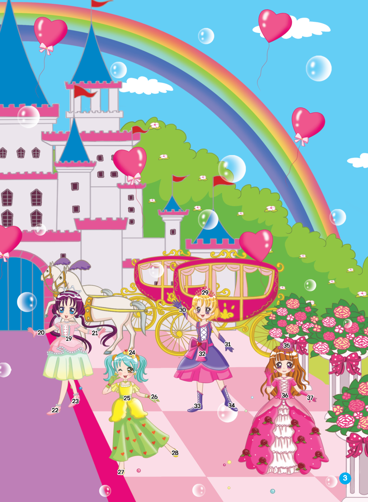 2000 hình dán trang phục công chúa - công chúa trí tuệ (tái bản 2022)