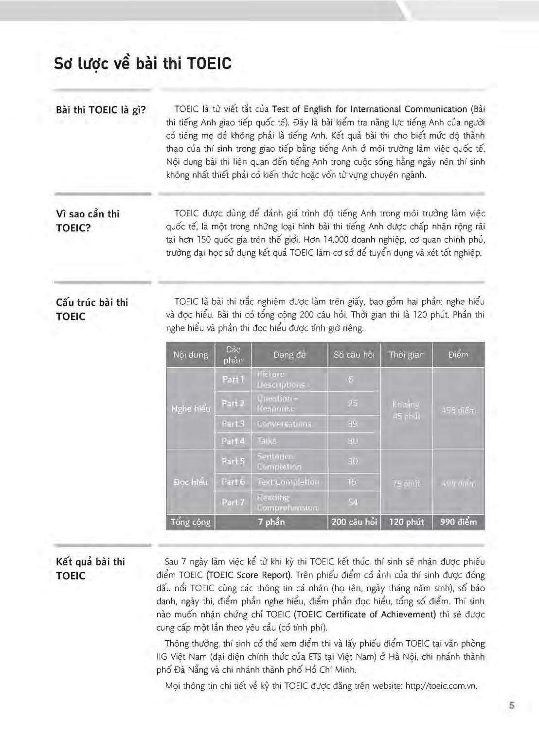 2019 toeic - 5 full simulation tests (bao gồm sách, scripts & answer key và đĩa mp3)