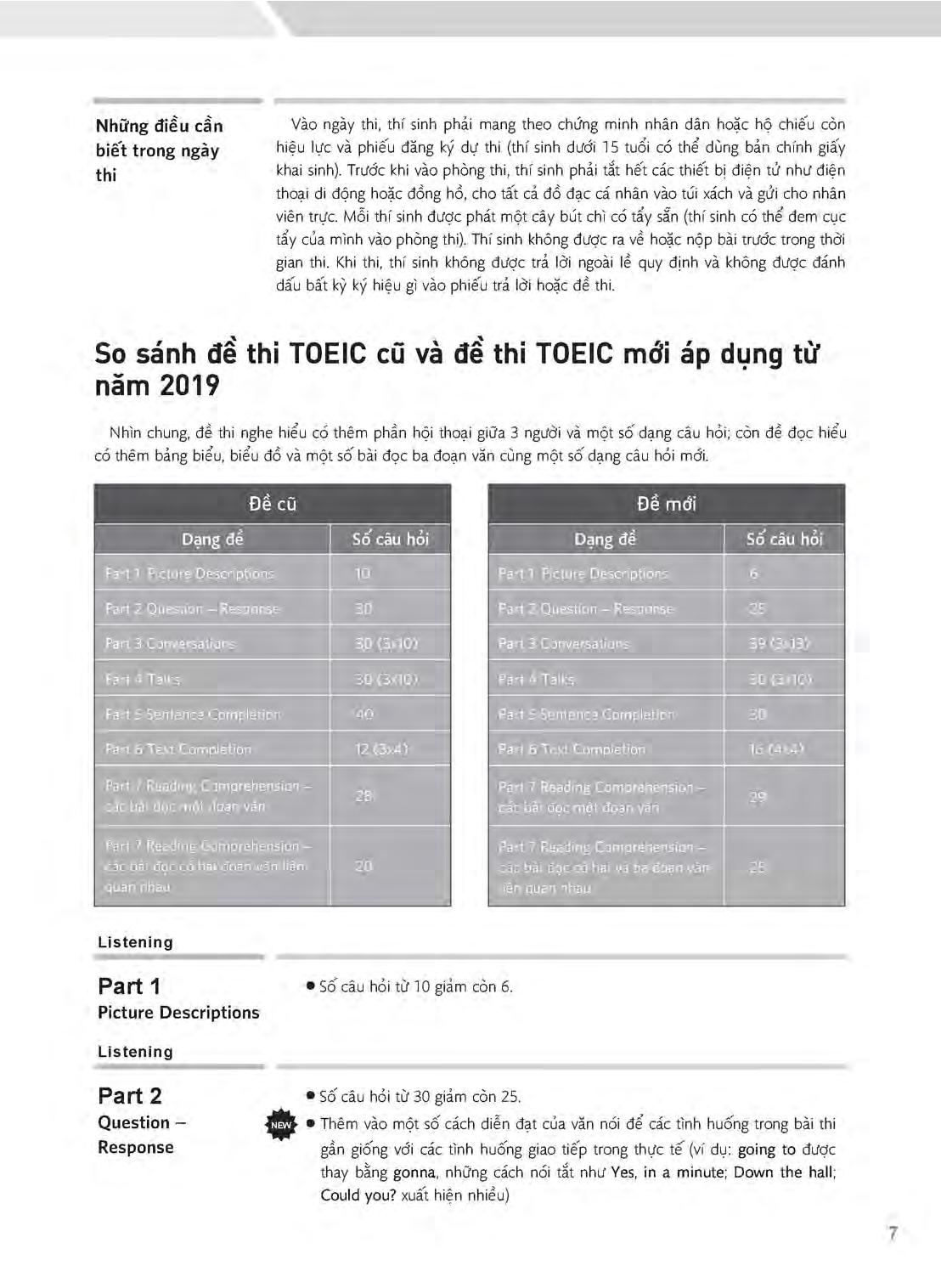 2019 toeic - 5 full simulation tests (bao gồm sách, scripts & answer key và đĩa mp3)