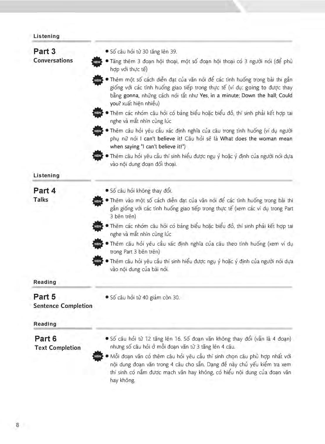 2019 toeic - 5 full simulation tests (bao gồm sách, scripts & answer key và đĩa mp3)