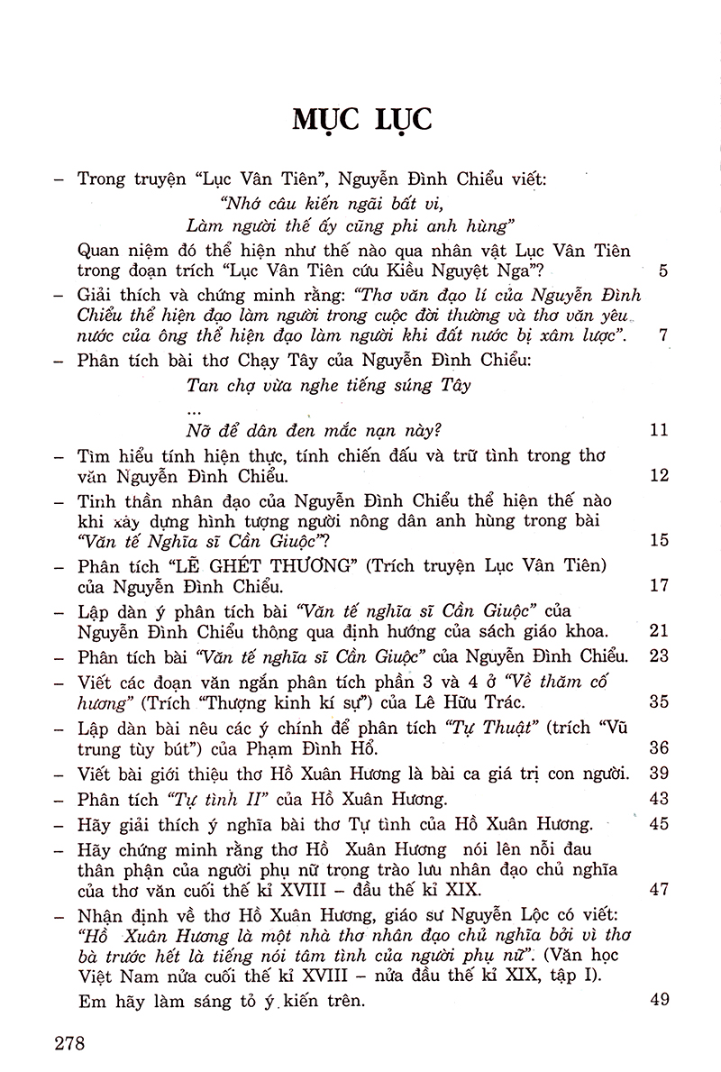 207 đề và bài văn hay 11