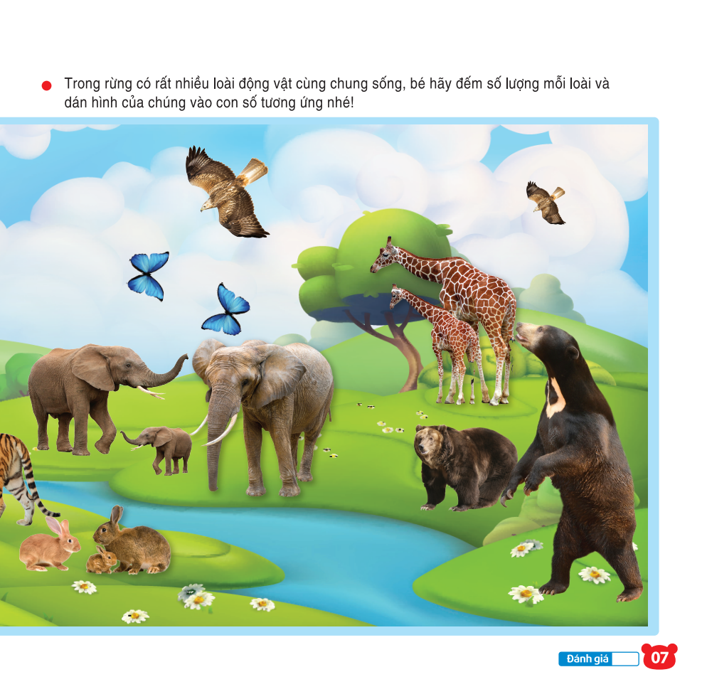 208 miếng dán hình thông minh - iq-eq-cq: chơi cùng các con số