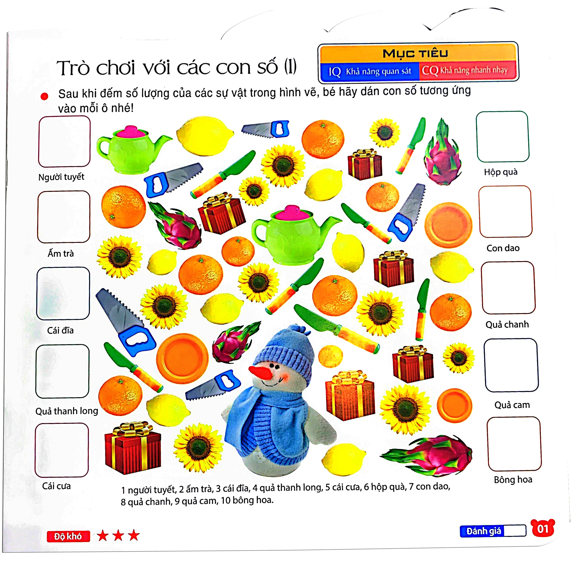 208 miếng dán hình thông minh - iq-eq-cq: cùng bé khám phá thế giới