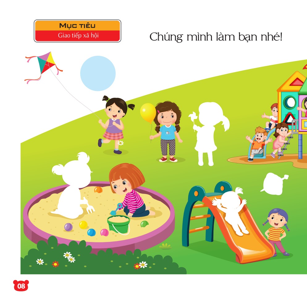 208 miếng dán hình thông minh - iq-eq-cq - cuộc sống muôn màu (tái bản)