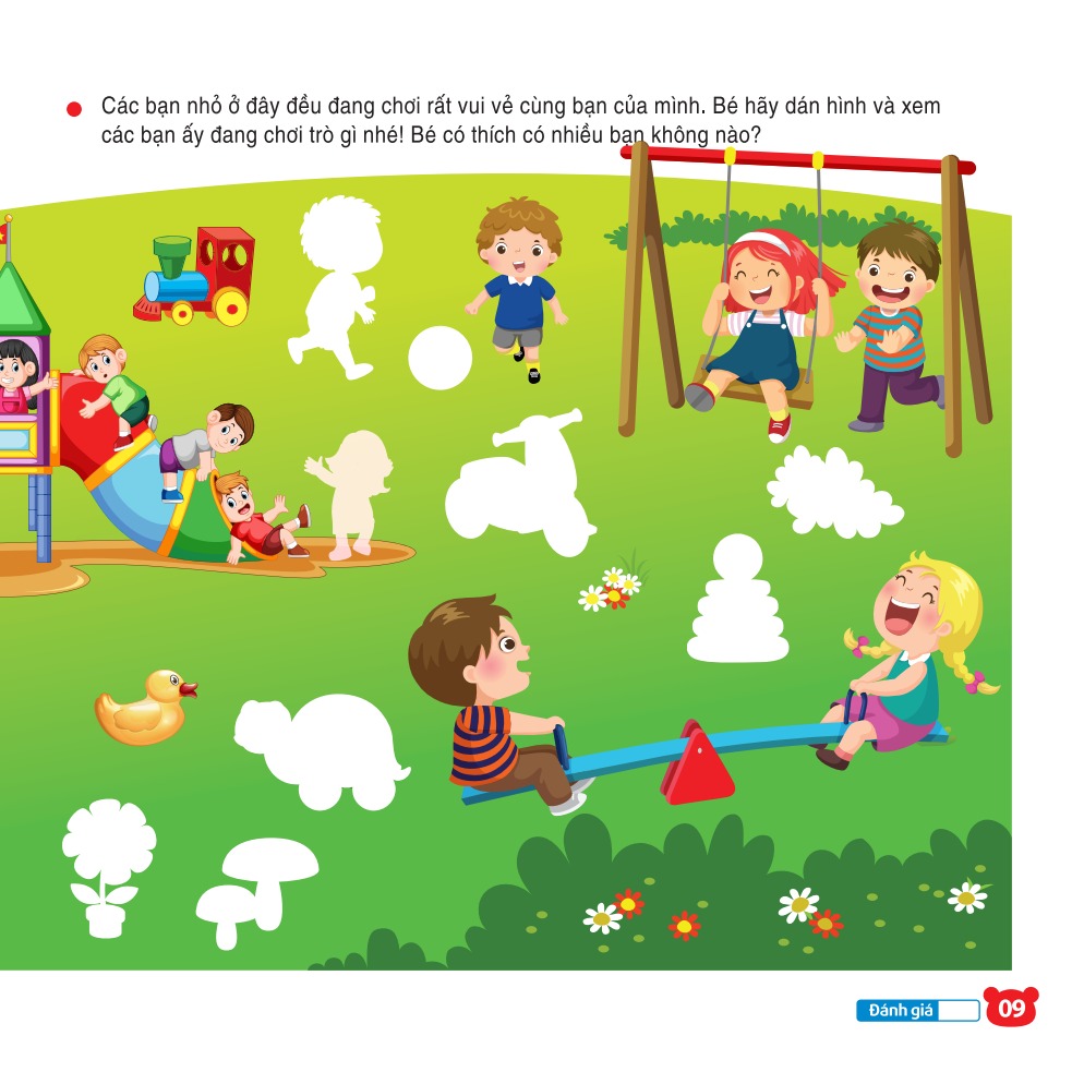 208 miếng dán hình thông minh - iq-eq-cq - cuộc sống muôn màu (tái bản)