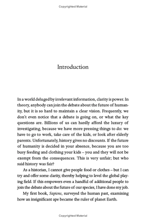 21 lessons for the 21st century