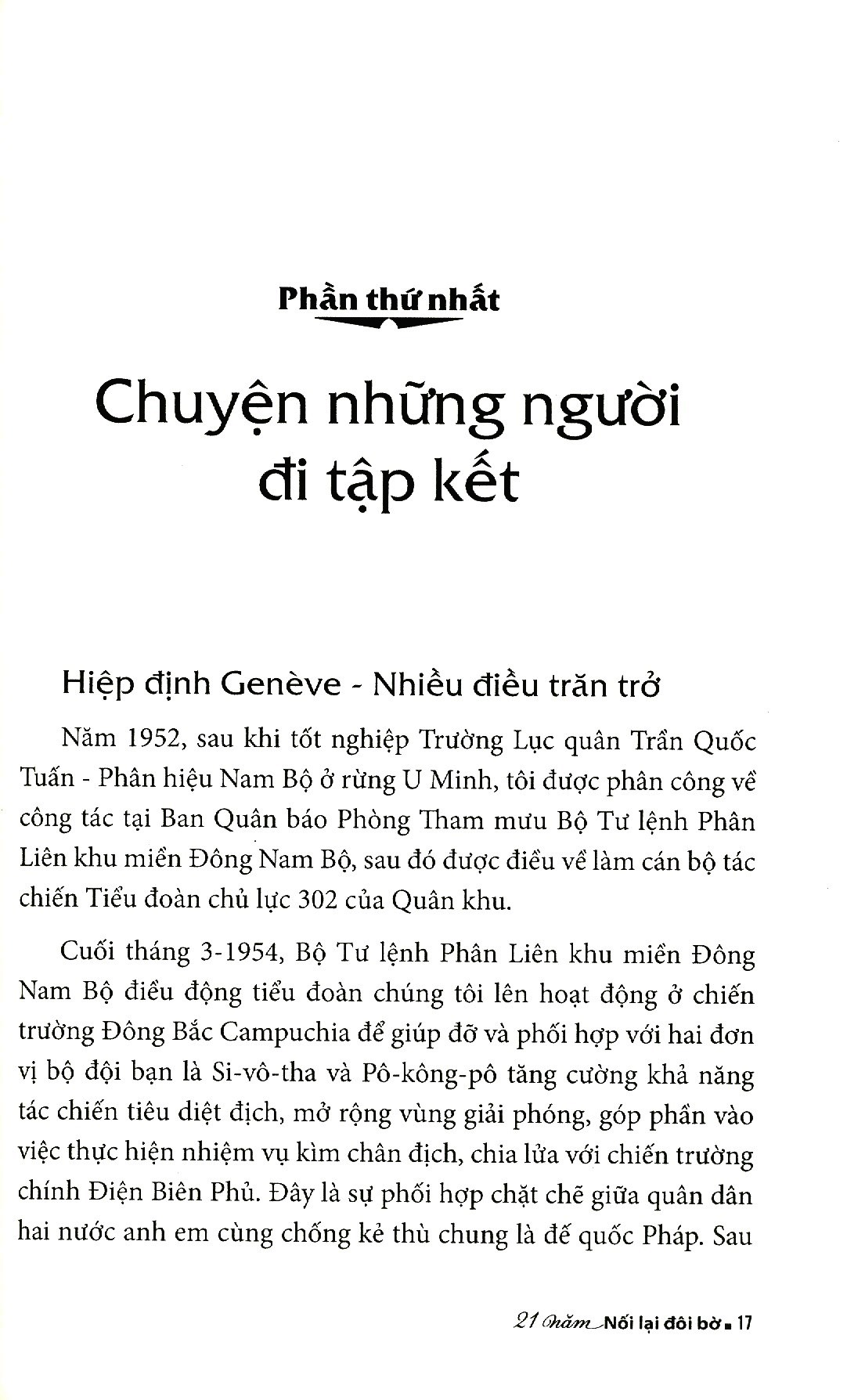21 năm nối lại đôi bờ