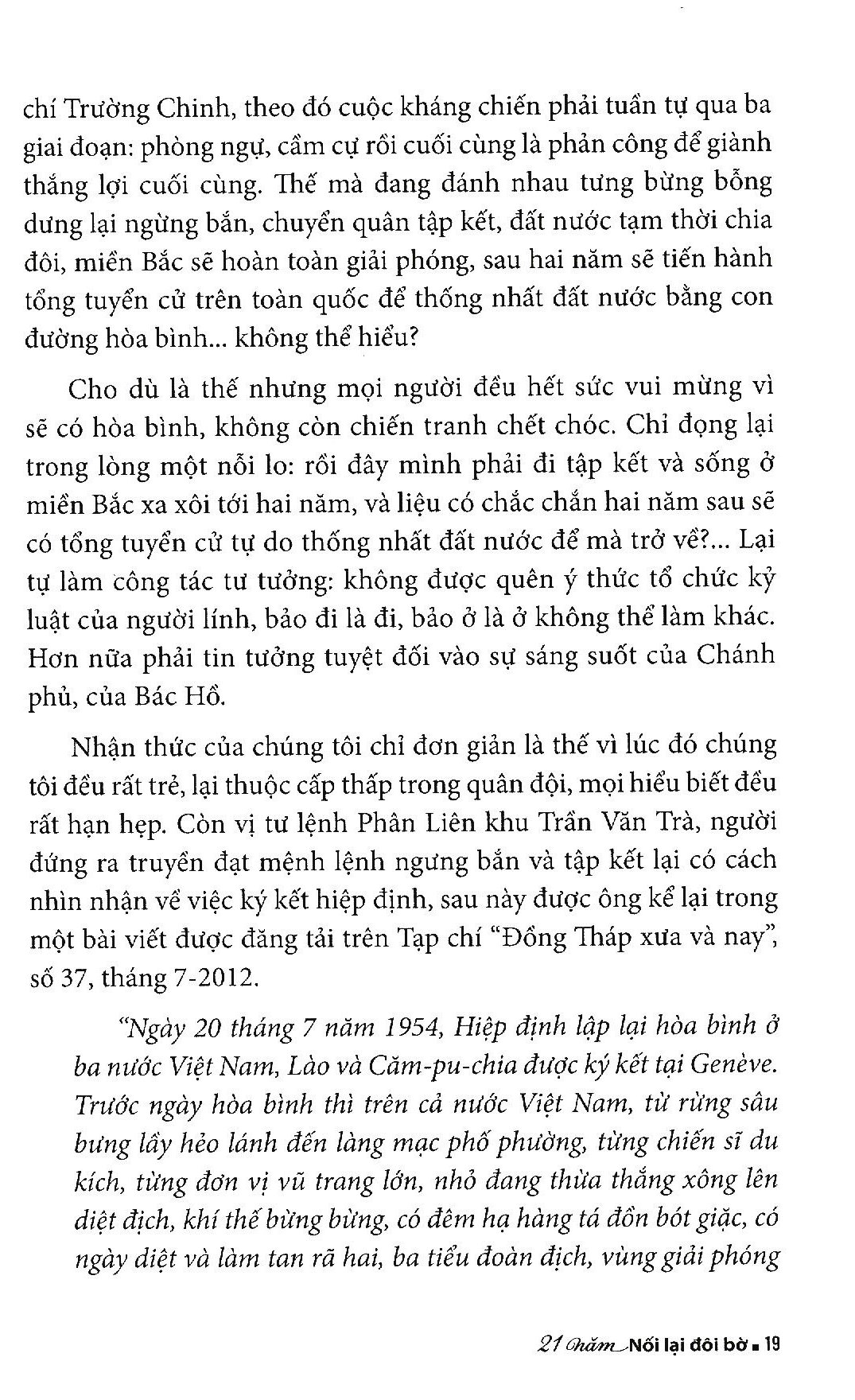 21 năm nối lại đôi bờ