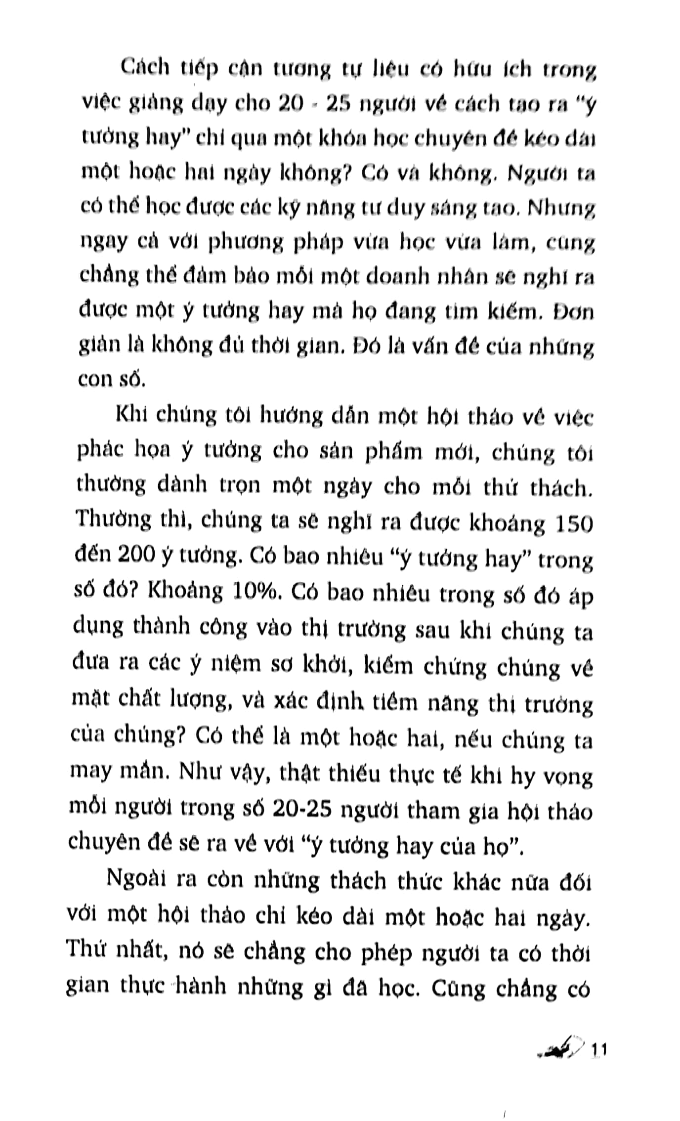 21 ngày cho một ý tưởng lớn