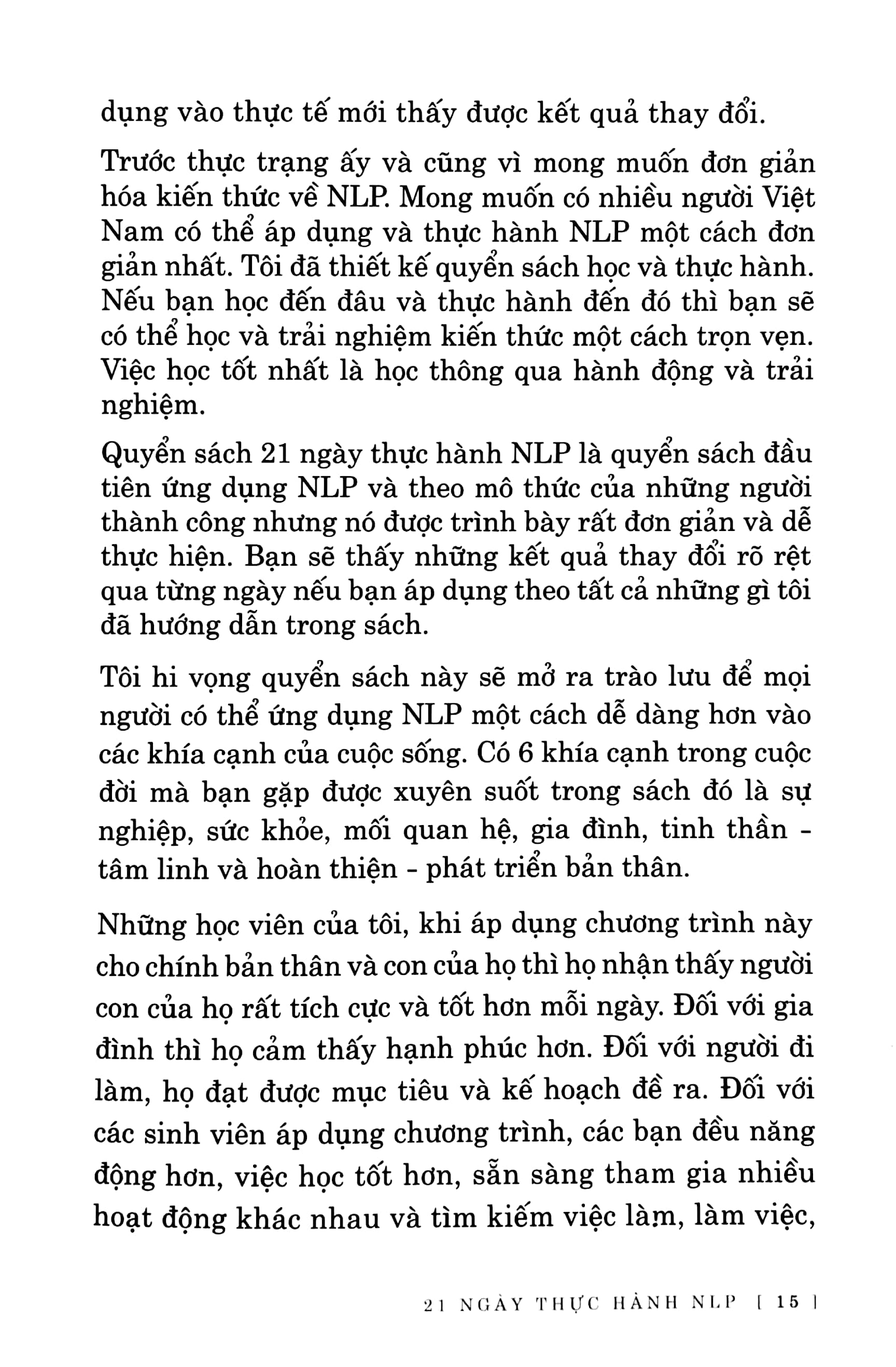 21 ngày thực hành nlp - thay đổi thói quen, xây dựng nền tảng để thành công(tái bản 2020)