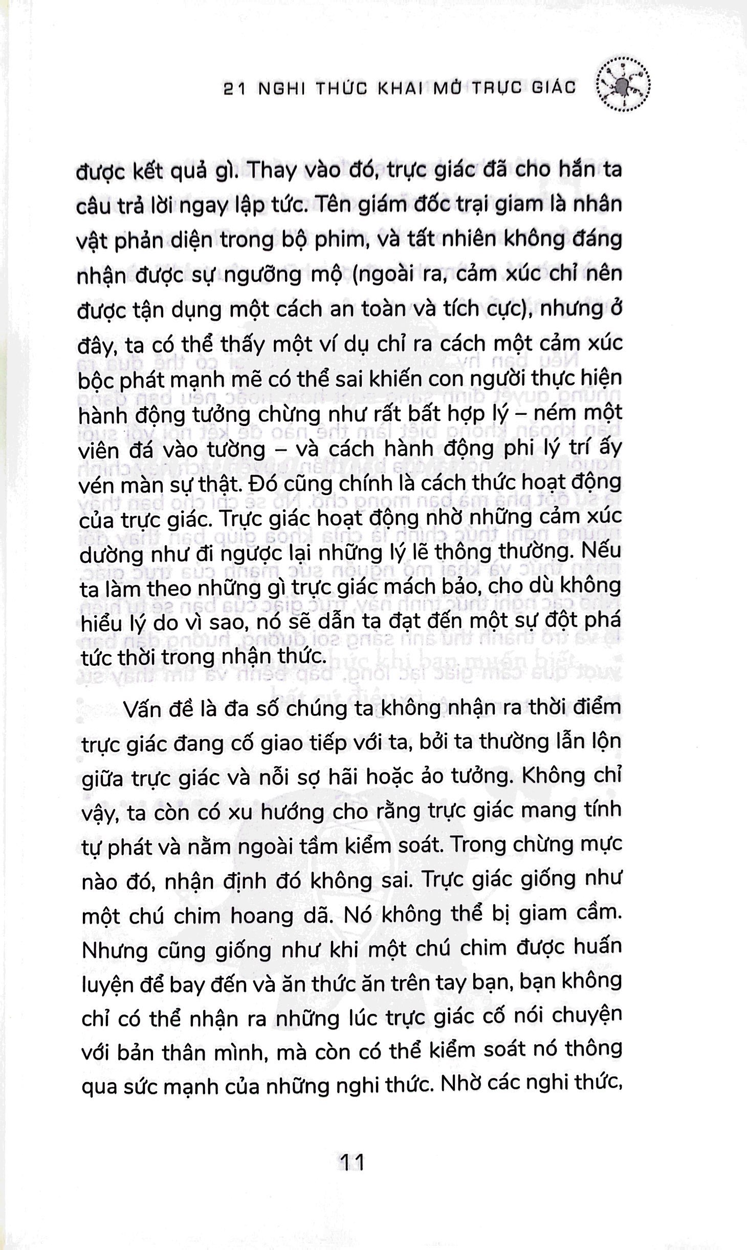 21 nghi thức khai mở trực giác