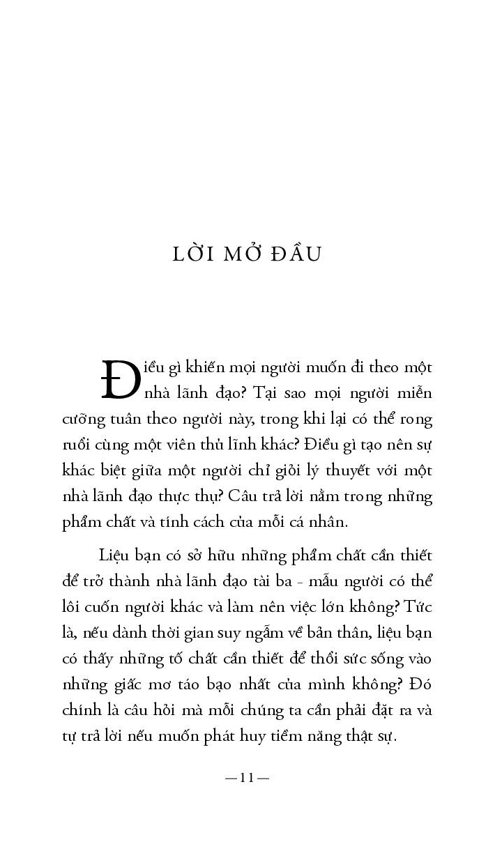 21 phẩm chất vàng của nhà lãnh đạo (tái bản)