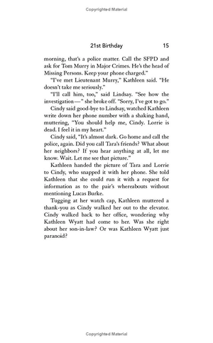 21st birthday (a women's murder club thriller, 21)