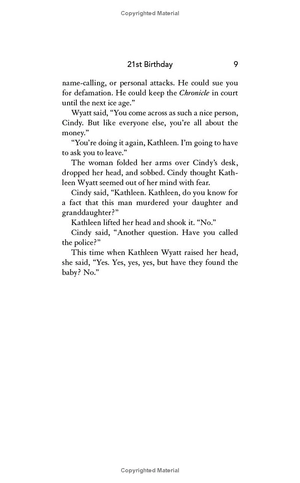 21st birthday (a women's murder club thriller, 21)