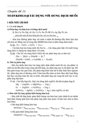 22 chuyên đề hay và khó - bồ dưỡng học sinh giỏi - hóa học thcs - tập 2
