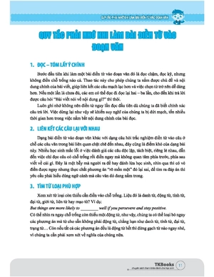 222 bài luyện tập điền từ tiếng anh