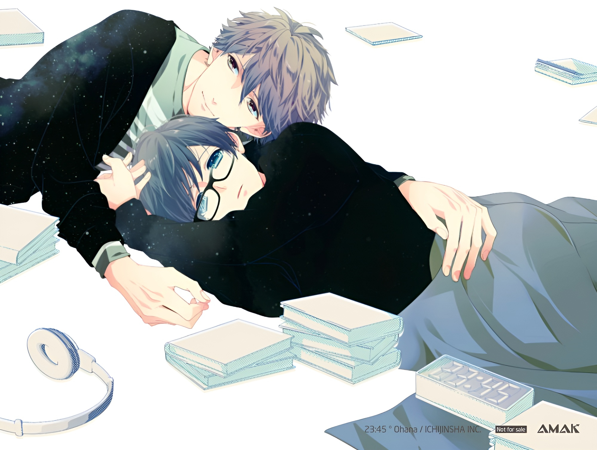 23:45 - tặng kèm photostrip bookmark nhũ ánh trai + clearcard + postcard nhũ kim tuyến