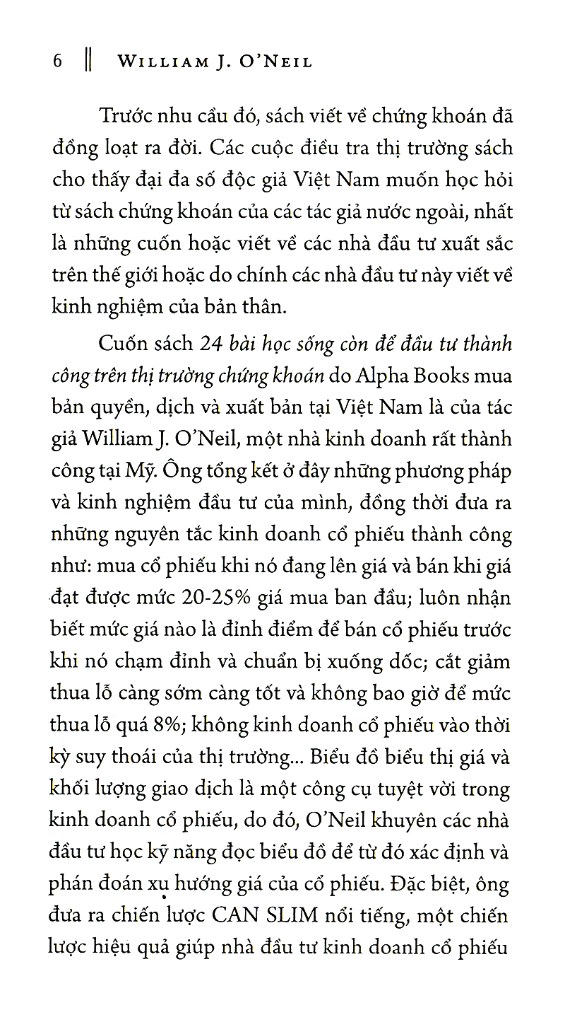 24 bài học sống còn để đầu tư thành công trên thị trường chứng khoán (tái bản)