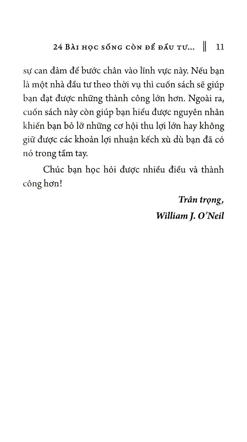24 bài học sống còn để đầu tư thành công trên thị trường chứng khoán (tái bản)