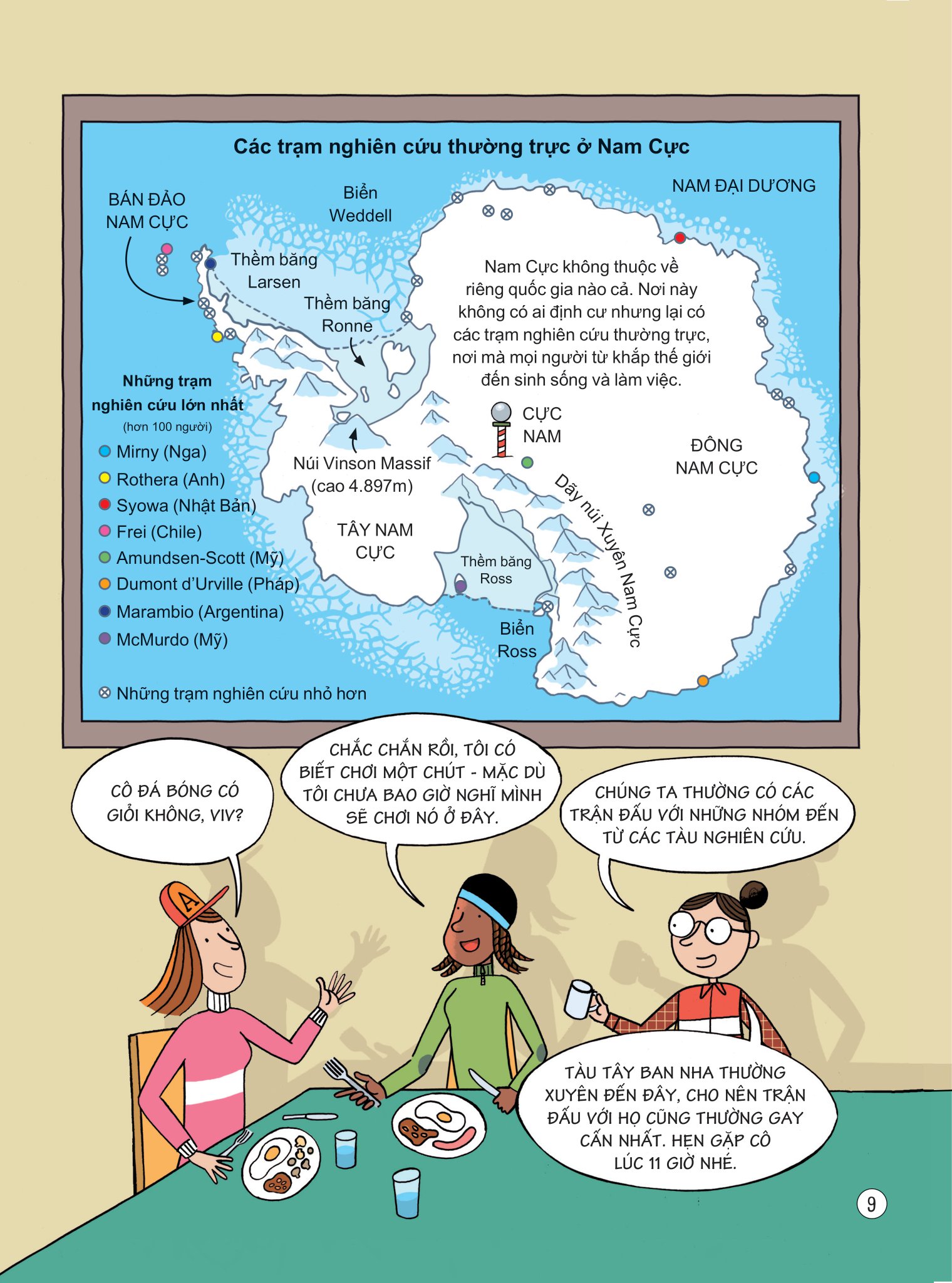 24 giờ ở nam cực