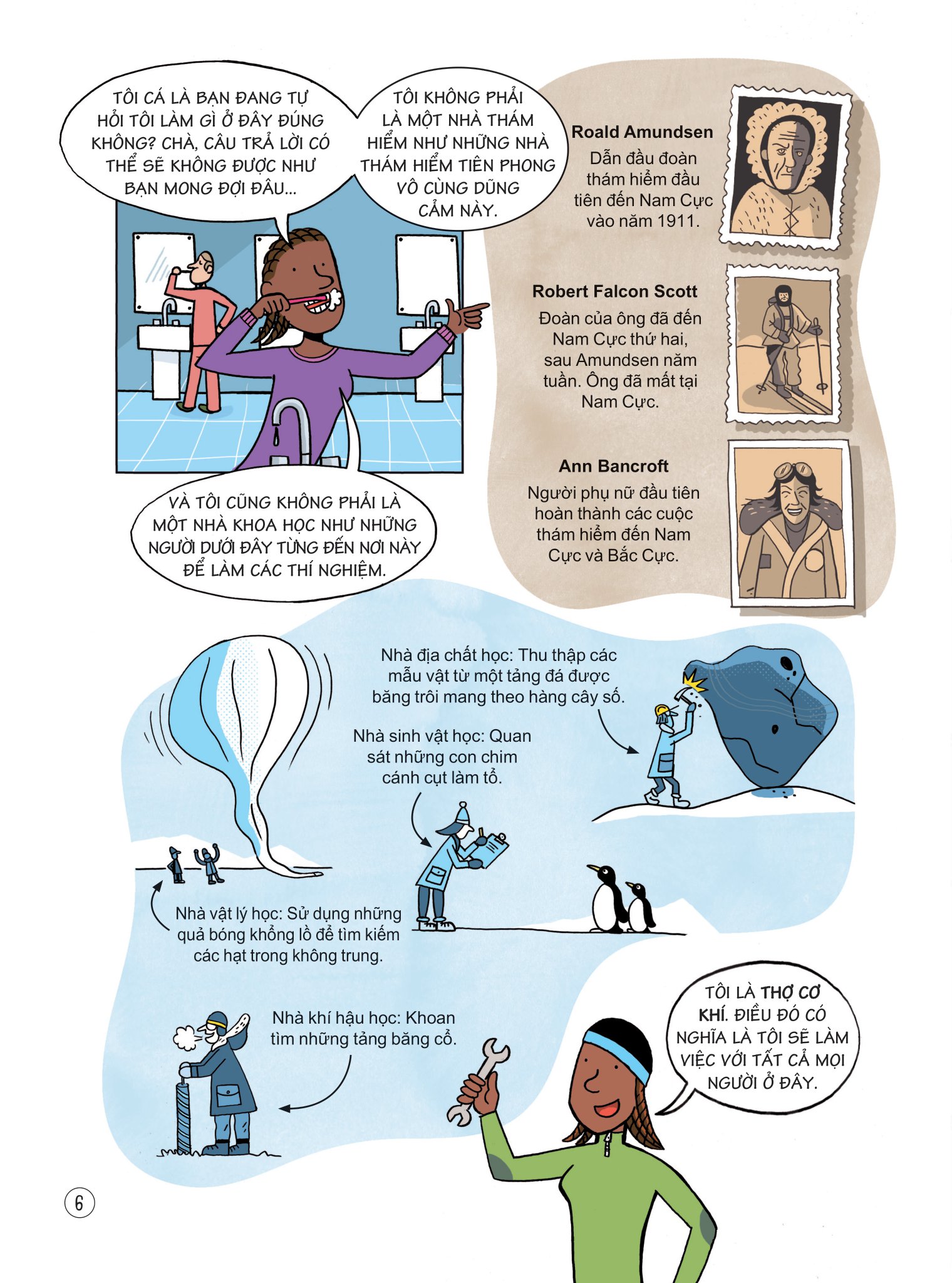 24 giờ ở nam cực